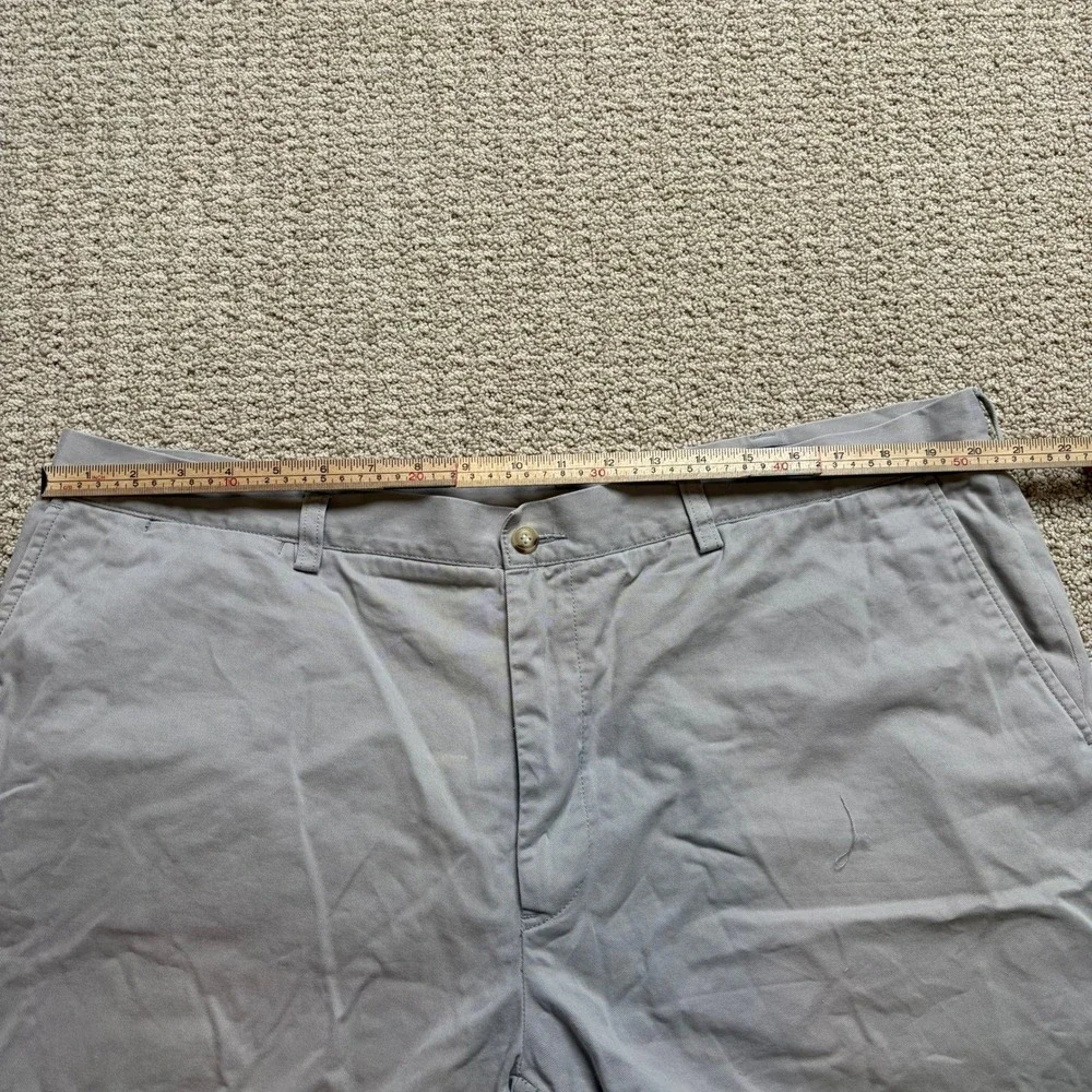 Polo Ralph Lauren Mens Chino Shorts Size‎ 42 Gray 100% Cotton Flat Front Classic